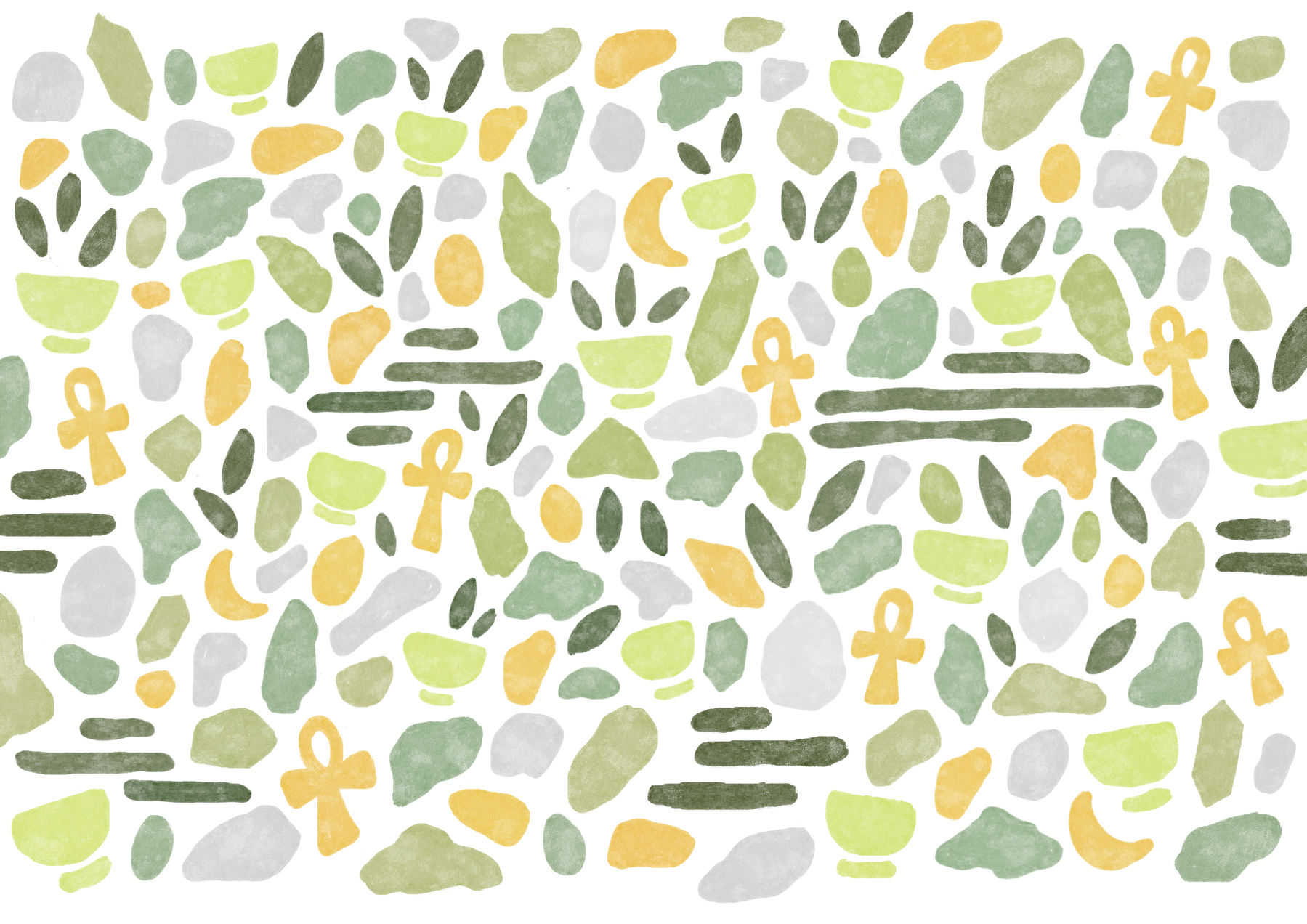 豐盛 ABUNDANCE包裝原有插畫紋樣
