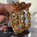 『證書證明』真正天然!威士忌黃水晶手串 天然黃水晶Citrine 老薑黃色
