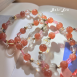 『感情升溫』高品紅紋石+膠花黑銀鈦+粉碧璽-姻緣婚姻 拒絕爛桃花 創傷療癒