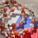 『感情升溫』高品紅紋石+膠花黑銀鈦+粉碧璽-姻緣婚姻 拒絕爛桃花 創傷療癒