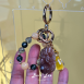 星星獨家!水晶油瓶+能量訂製水晶圈+星星靈擺配神獸+鑰匙圈(不銹鋼)設計