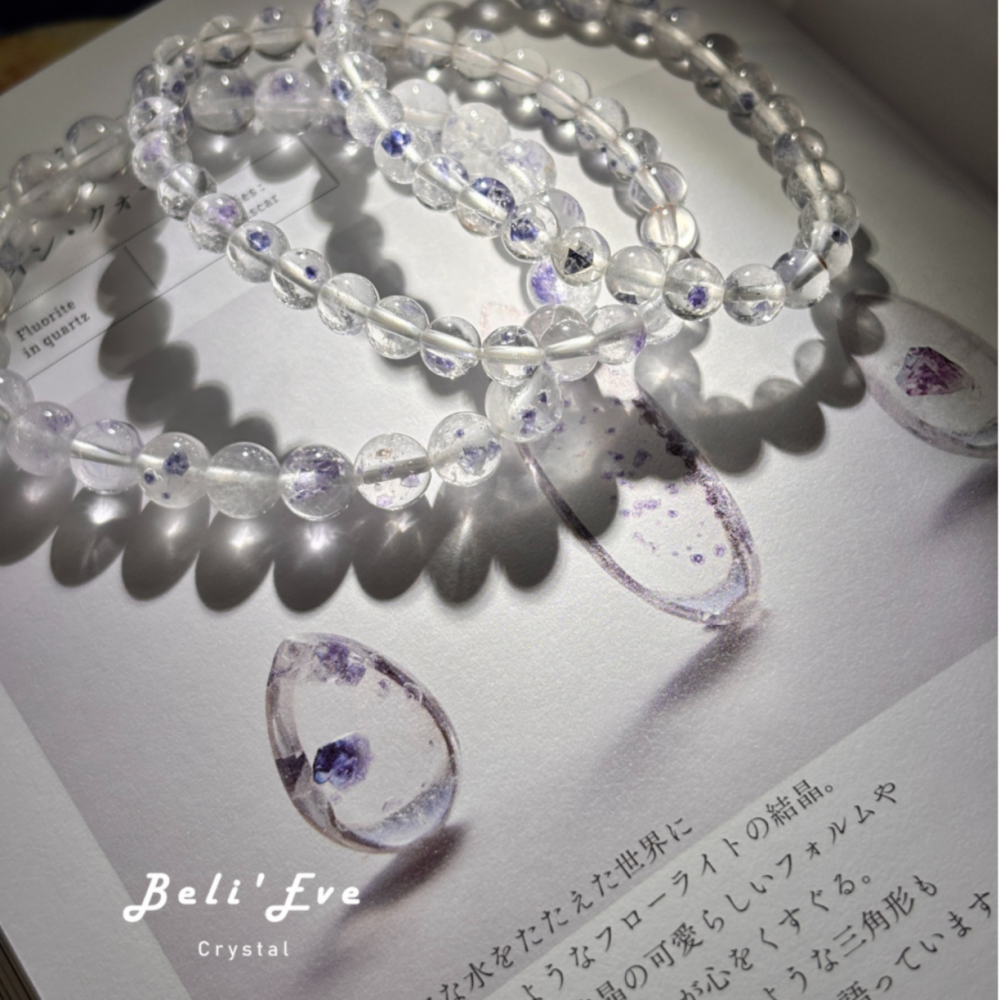 『值得收藏』晶中晶藍瑩石 馬達加斯加發現 日本拍賣礦料 財鑽寶石 提升專心 專注目標 有助考試