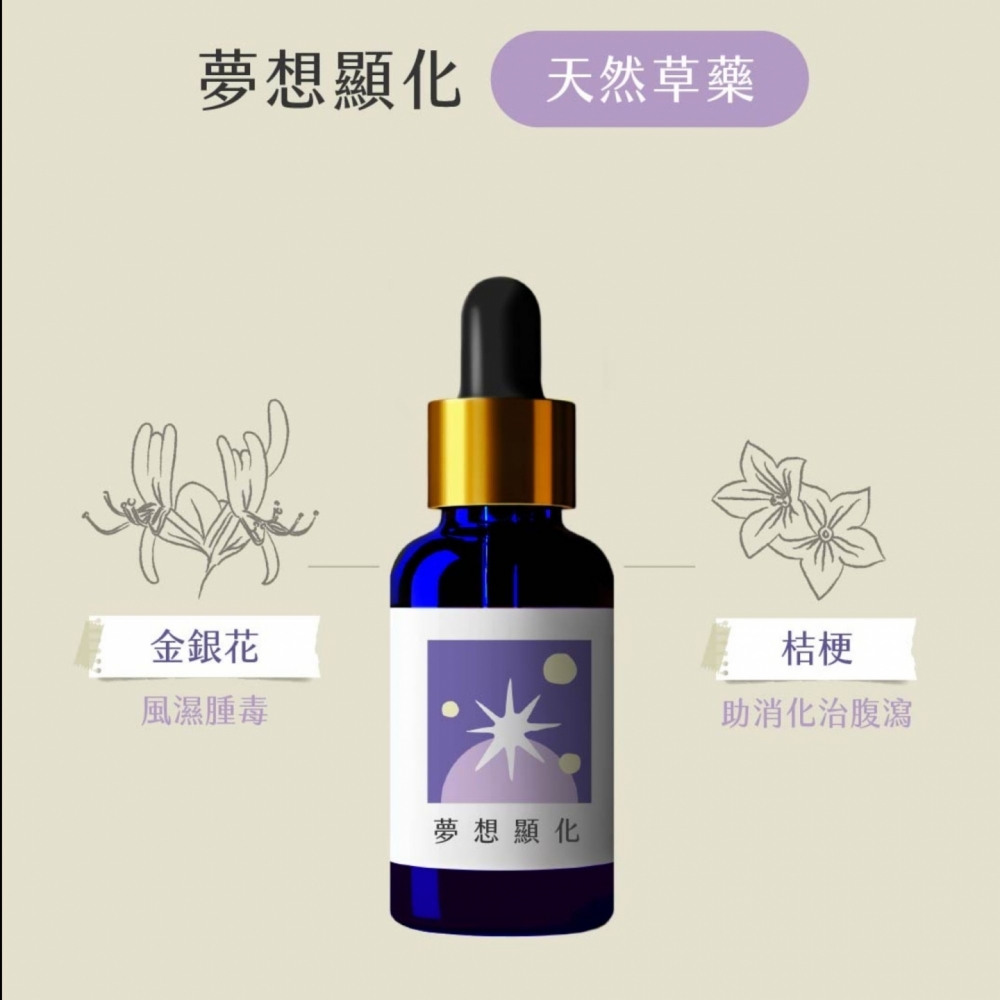 草藥療癒油-夢想顯化-LINE好友8點回饋！只送不賣！隱藏版 能量超強