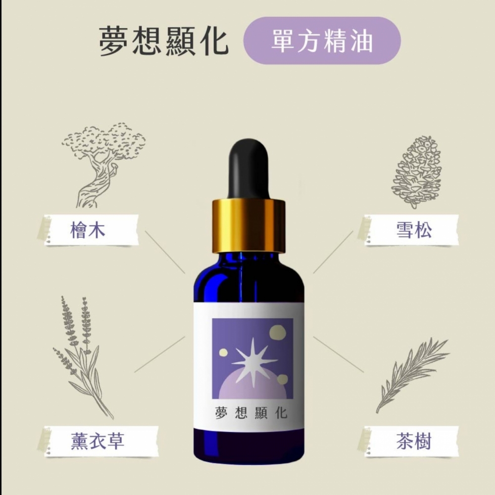 草藥療癒油-夢想顯化-LINE好友8點回饋！只送不賣！隱藏版 能量超強