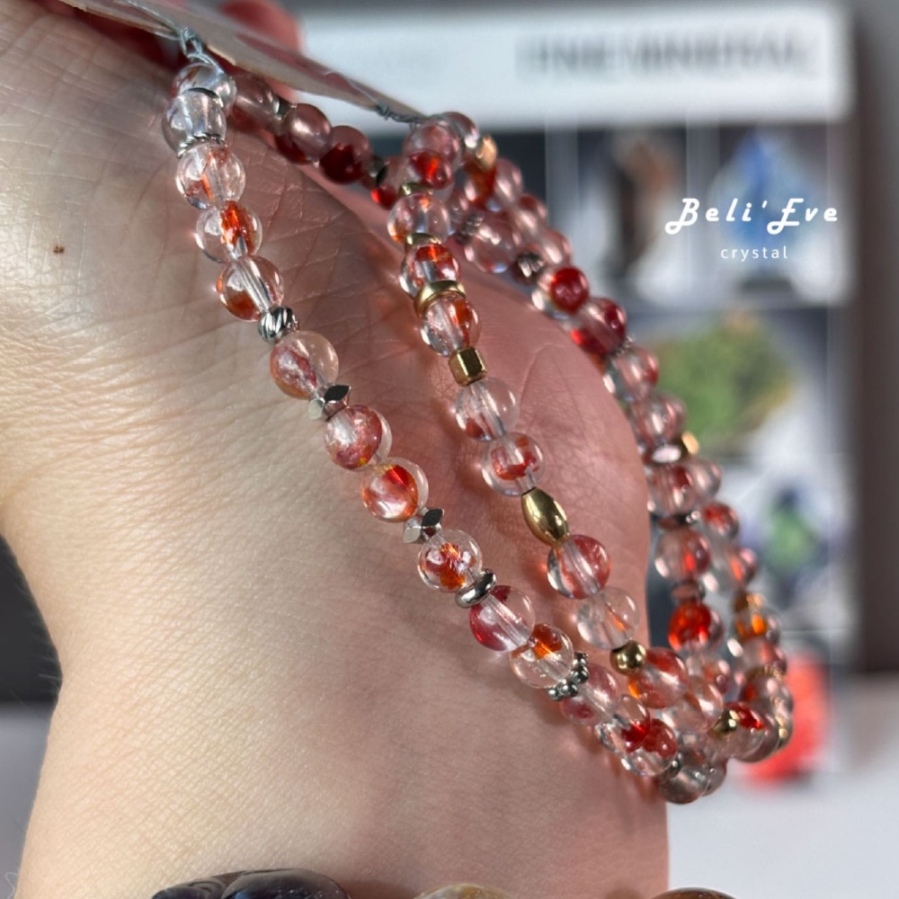 『轉運招財』MAX金魚膠花 轉運小咪尺寸手串