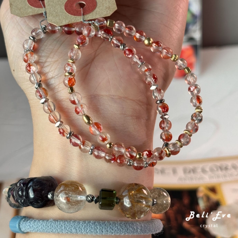 『轉運招財』MAX金魚膠花 轉運小咪尺寸手串