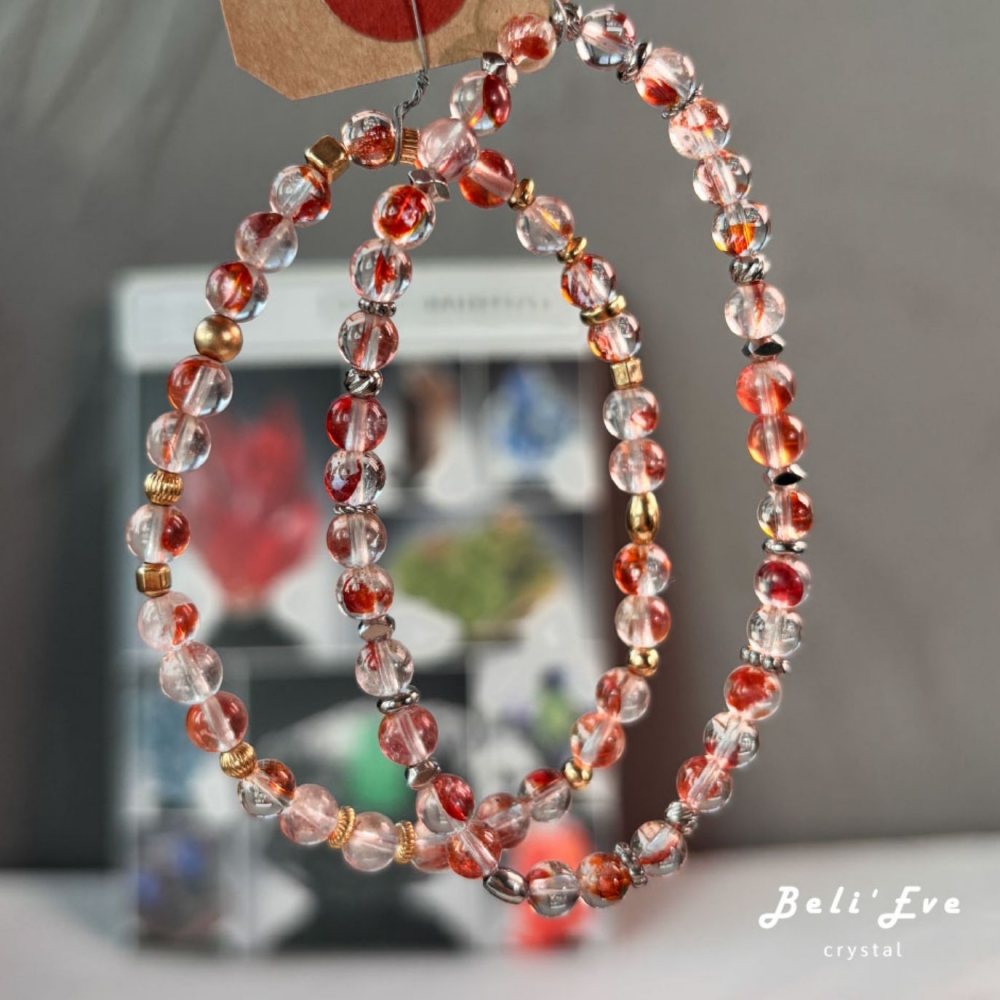 『轉運招財』MAX金魚膠花 轉運小咪尺寸手串