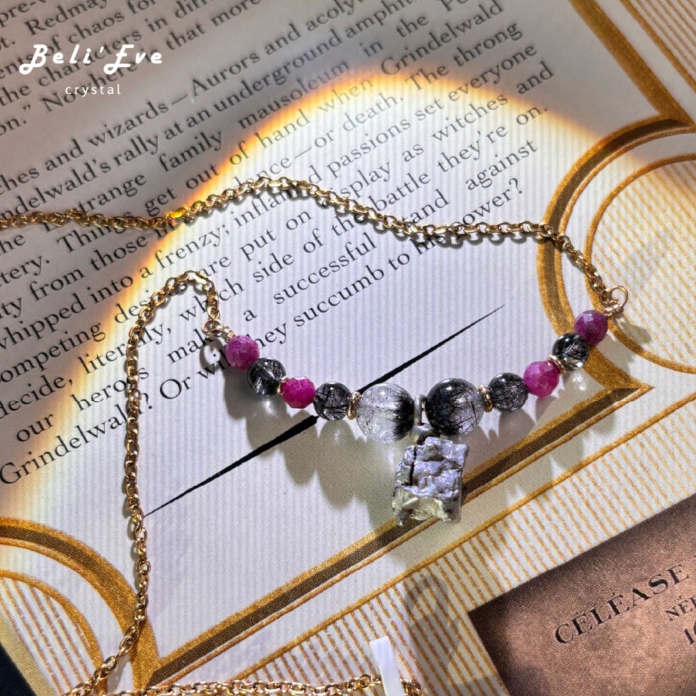 『星家訂製』阿根廷天鐵+水晶微笑鏈 避邪防小人 加強安全感