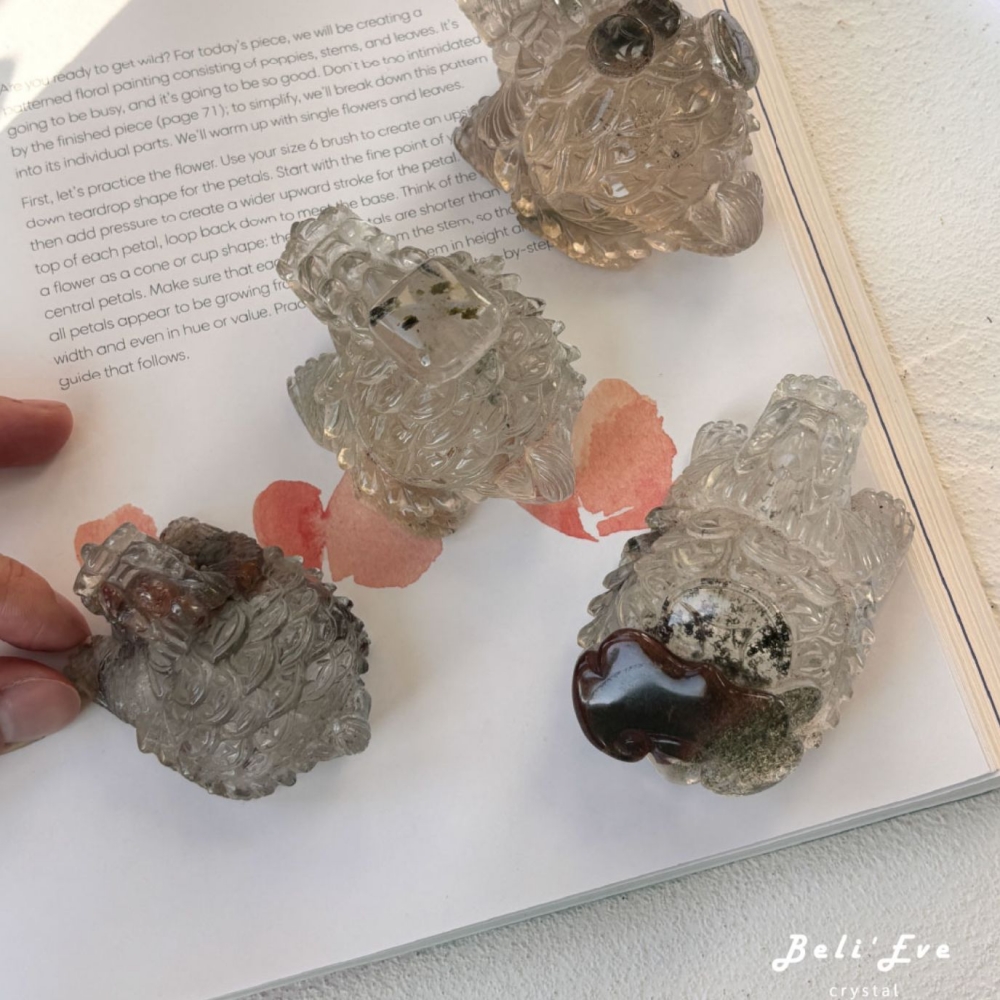 『工作情緒穩定』綠簾石方塊龍龜 排除負能 工作環境友善 情緒穩定