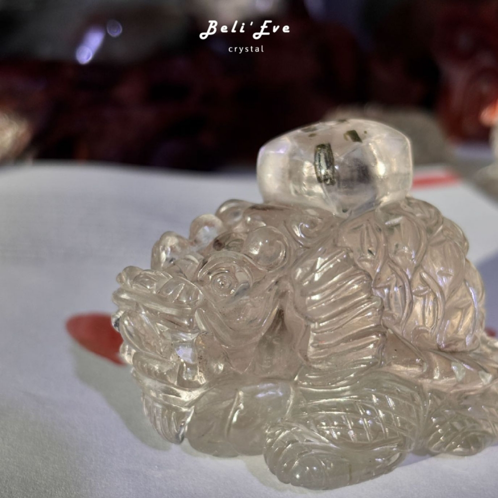 『工作情緒穩定』綠簾石方塊龍龜 排除負能 工作環境友善 情緒穩定