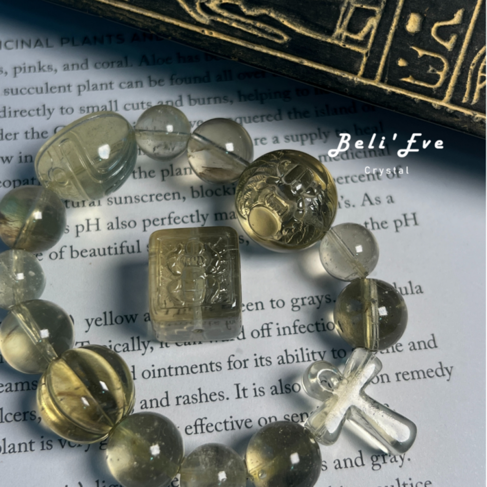 『特別設計』利比亞黃金隕石 舉日聖甲蟲 圓珠 豐盛富足 法老護身符 利比亞黃金隕石 舉日聖甲蟲 17.9MM