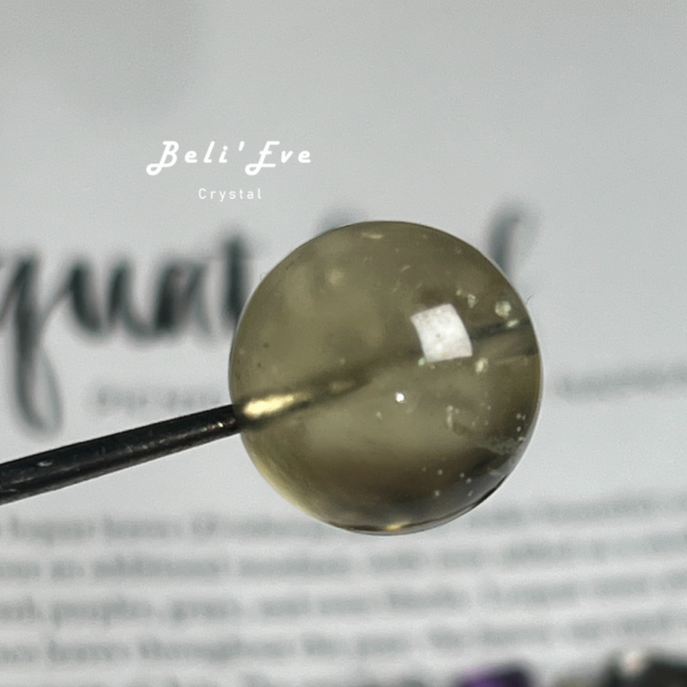 『特別設計』利比亞黃金隕石 舉日聖甲蟲 圓珠 豐盛富足 法老護身符 利比亞黃金隕石 舉日聖甲蟲 17.9MM