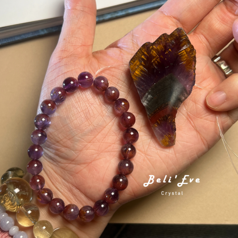 MAX極光23 四色金牙8MM 手串 能量全面 招財X幸運X事業X驅邪X健康