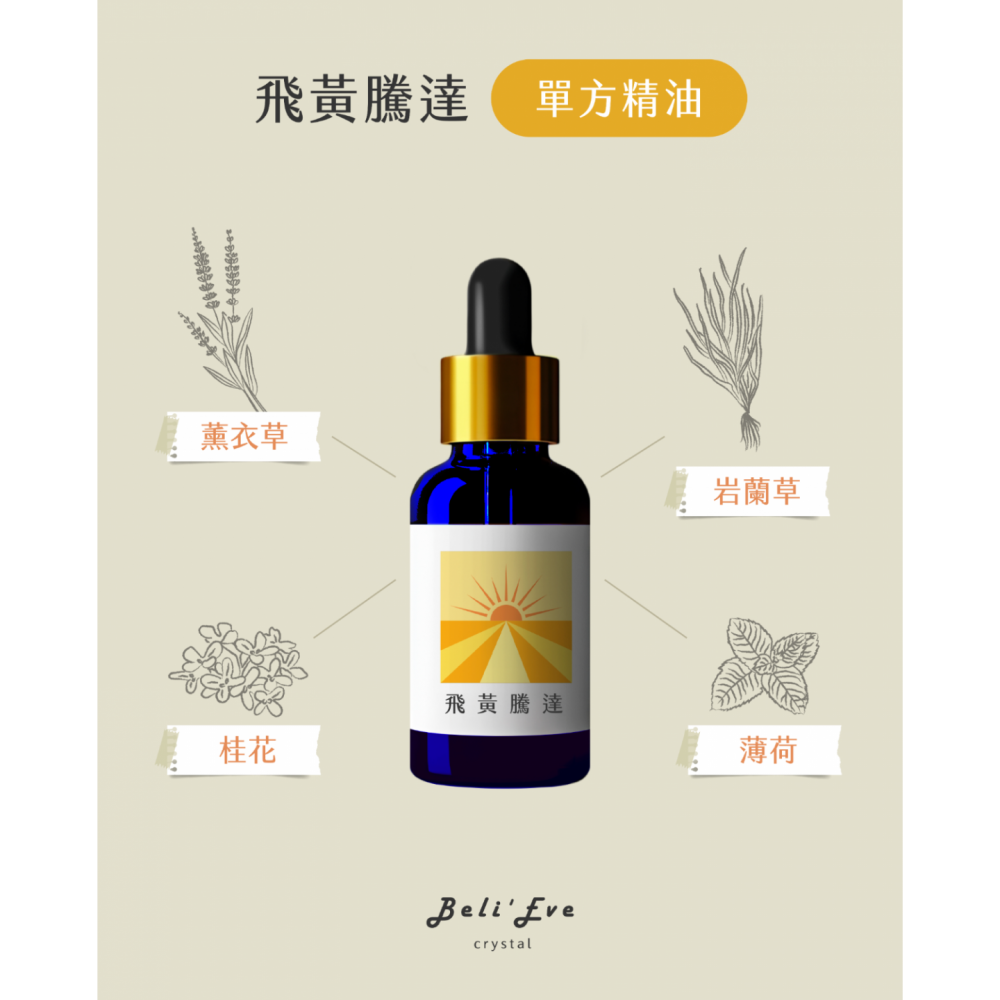 飛黃騰達|草藥療癒油・勇敢突破