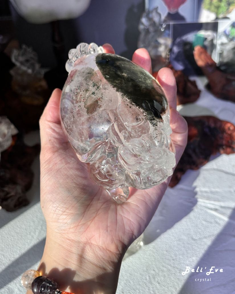 『超級巨大』綠幽靈大龍龜+底座 排除負能 事業加強 生意興隆