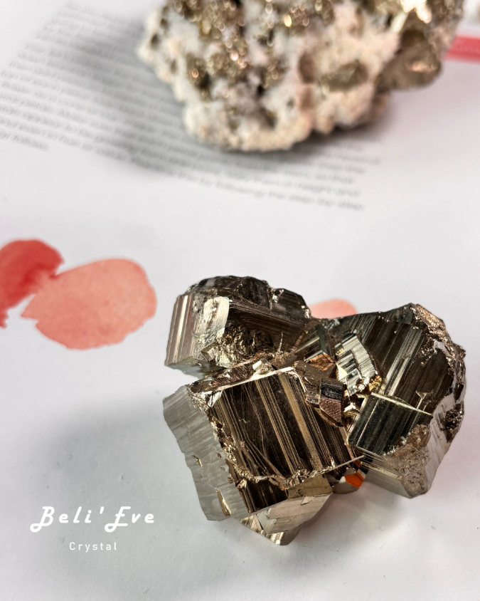 秘魯黃鐵礦 pyrite愚人金