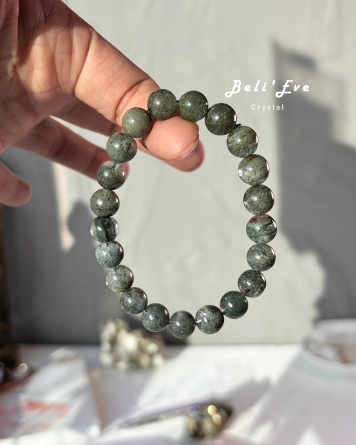 『生意業績』巴西綠幽靈 市價貴 經典綠幽靈 手串