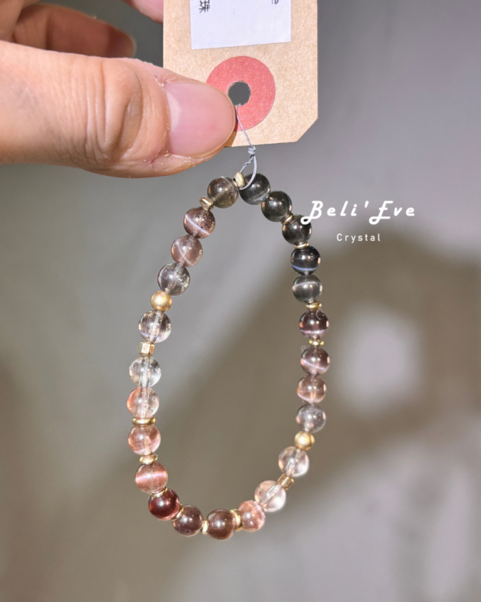 『首次分享』方柱石Scapolite 漸變色貓眼手串 加強意志力 提升積極度