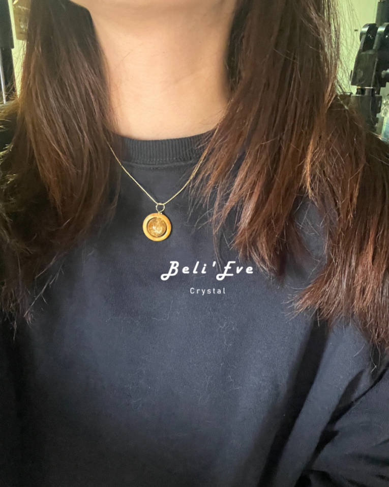 黃翡+MAX威士忌黃水晶 星家訂製項鍊 轉轉框框 轉動生命力量 重新設計目標 招財超強