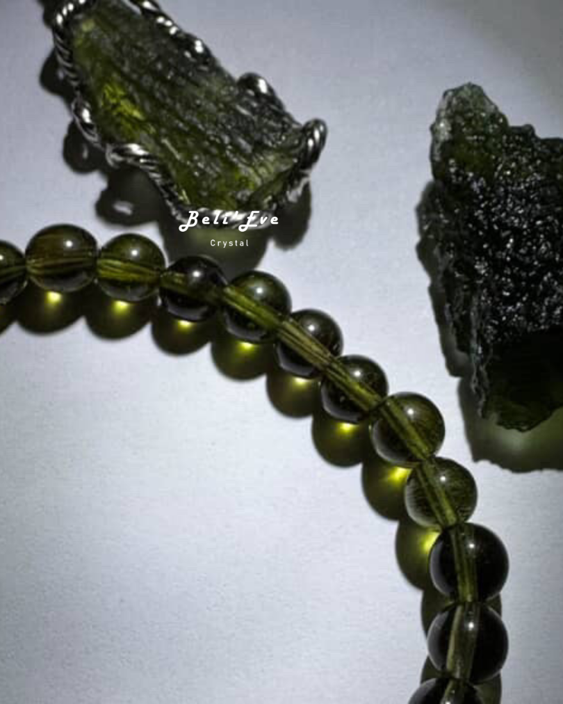 『捷克隕石』轉化人生 身體改變 顯化願望 手串6/8MM 可台灣珠寶中心檢測證書 