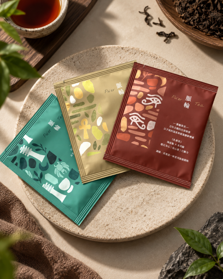 脈輪普洱茶｜豐盛・扎根・流動