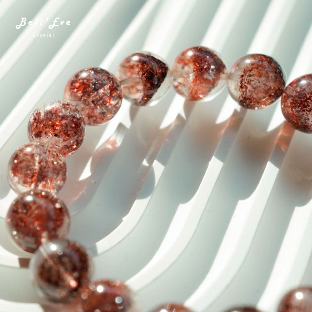 『收藏經典』MAX超七金草莓大珠12MM+ 收藏經典 大咪數精品！超七中最珍貴礦物